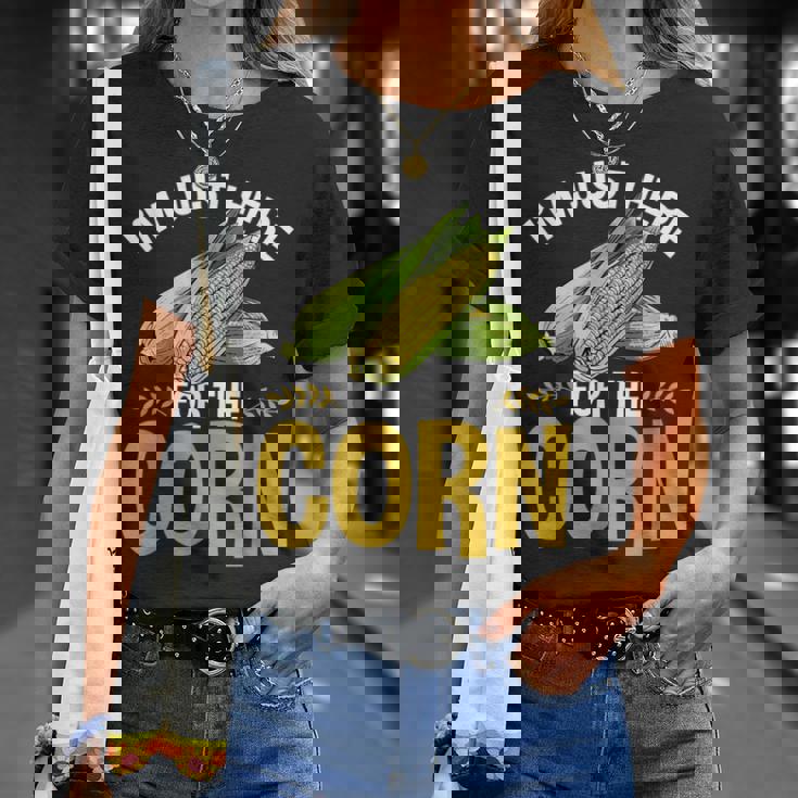 面白いとうもろこし野菜 とうもろこし Tシャツ 彼女への贈り物