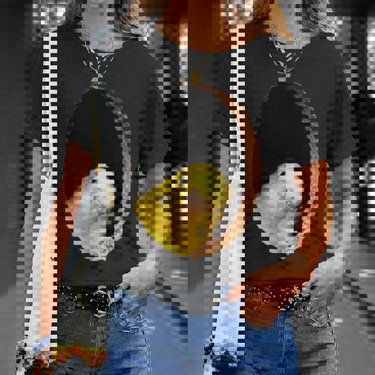 面白いセキセイインコ イエロー セキセイインコ ペット 鳥好きのギフト Tシャツ 彼女への贈り物