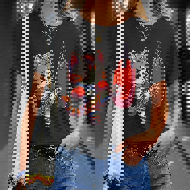 面白いムエタイ Tシャツ 彼女への贈り物