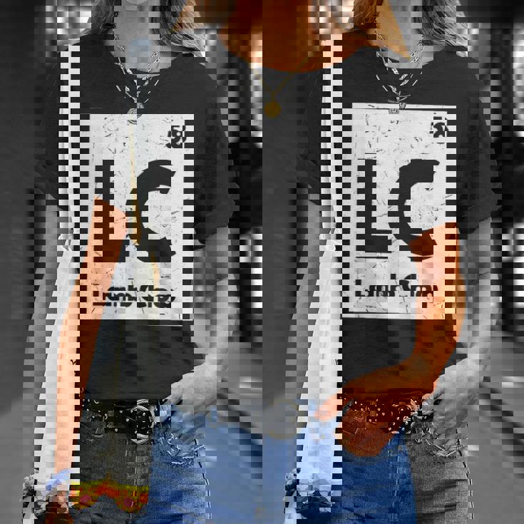 面白い化学成分ジョークラムチョップラムラバーギフト Tシャツ 彼女への贈り物