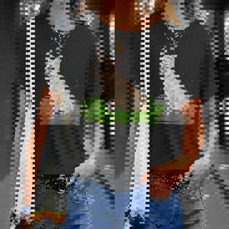 面白い手描きの犬-フレンチブルドッグ愛好家の贈り物 French Bulldogs Lovers Tシャツ 彼女への贈り物