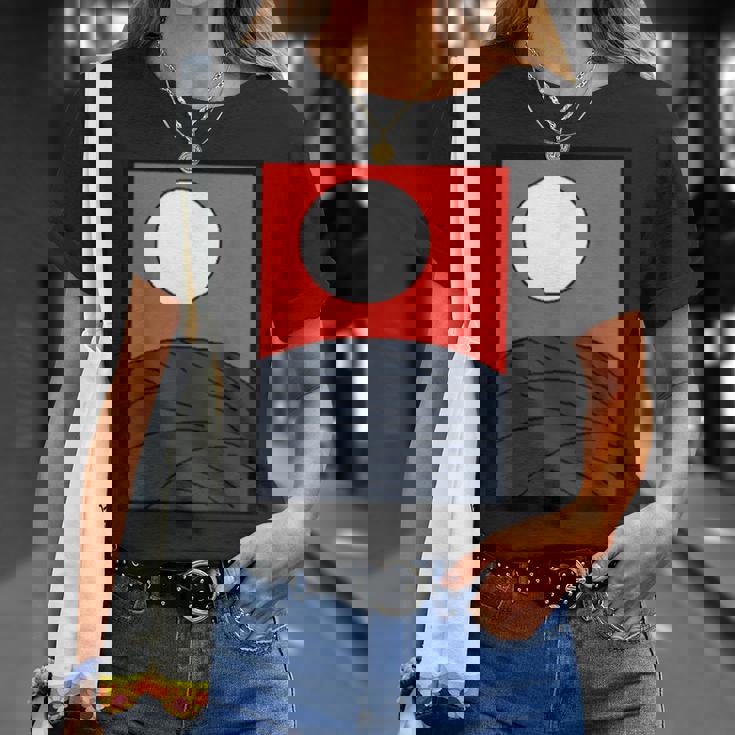 面白デザイン制作クラブオリジナルデザイン注目度no1日本のカルタ 花札 月 Tシャツ 彼女への贈り物