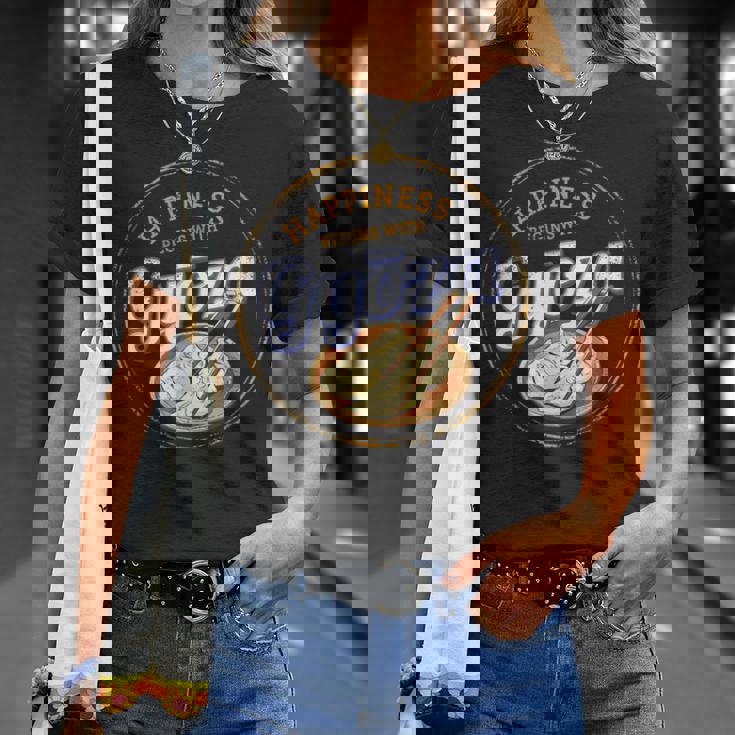 餃子 食品 餃子 レトロ クック ヴィンテージ 日本のホリデー お土産 Tシャツ 彼女への贈り物