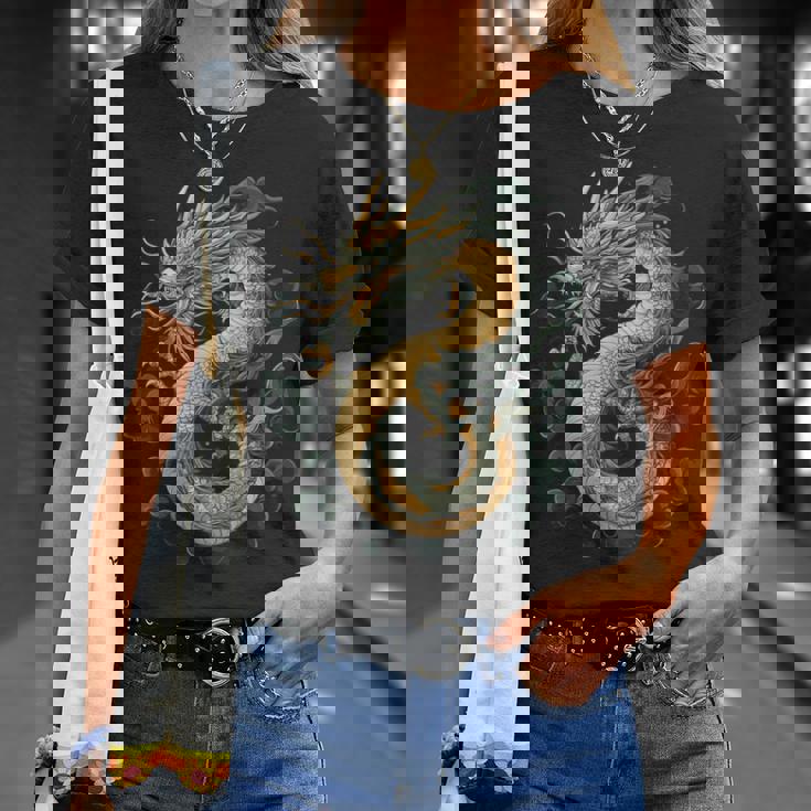 龍人 龍神 ドラゴン グラフィック 神話ドラゴン 龍神竜 Tシャツ 彼女への贈り物