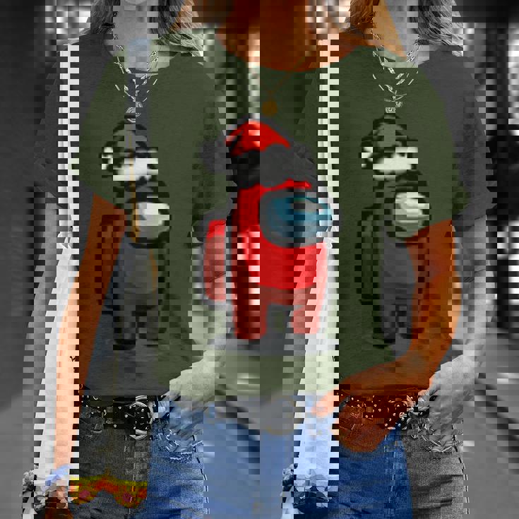 Christmas Costume Amongtars Game Us ビンテージ Tシャツ 彼女への贈り物