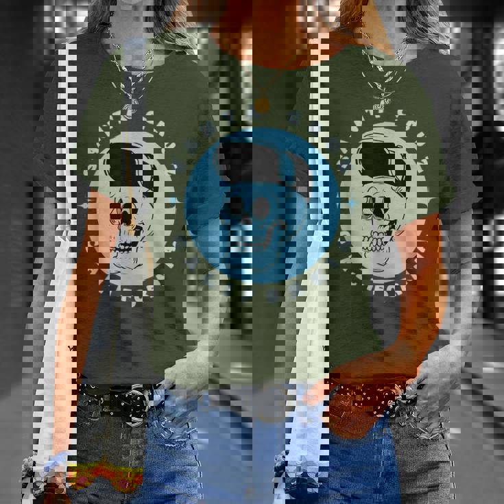 Santa Cruz California レトロ 80年代スケータースケルトン Tシャツ 彼女への贈り物