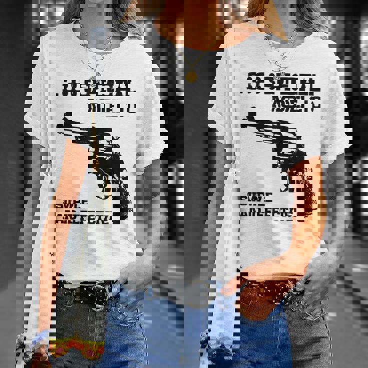 38 スペシャルモデル 10 リボルバー ファン Tシャツ 彼女への贈り物