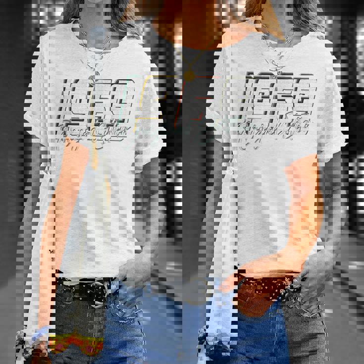 55 歳の誕生日、レトロなスタイルのオリジナル 1969 年版 Tシャツ 彼女への贈り物