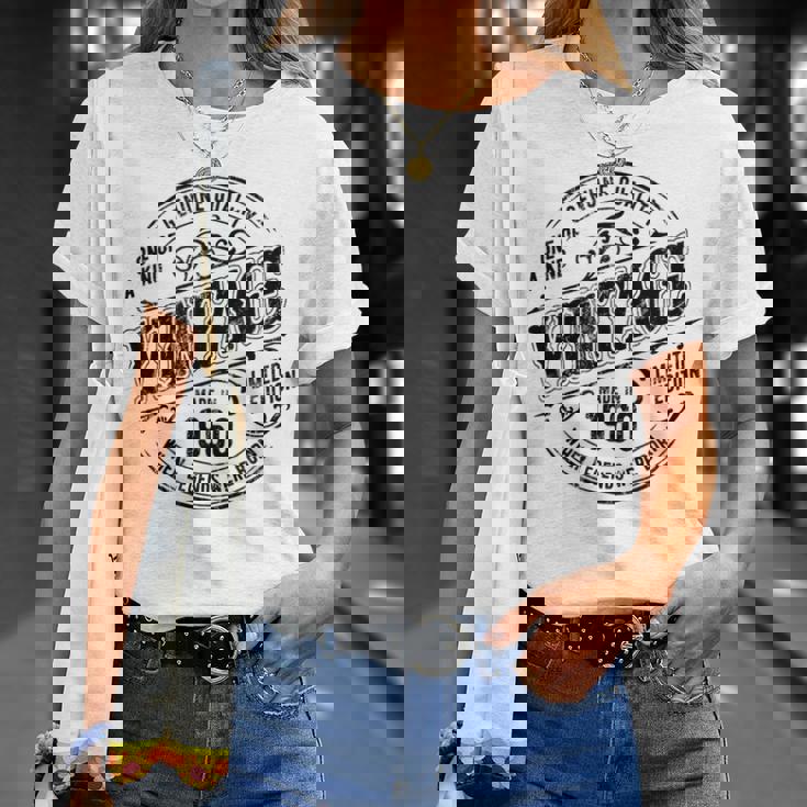 65Th Birthday Made In 1960 When Legends Were Bornintage Tシャツ 彼女への贈り物