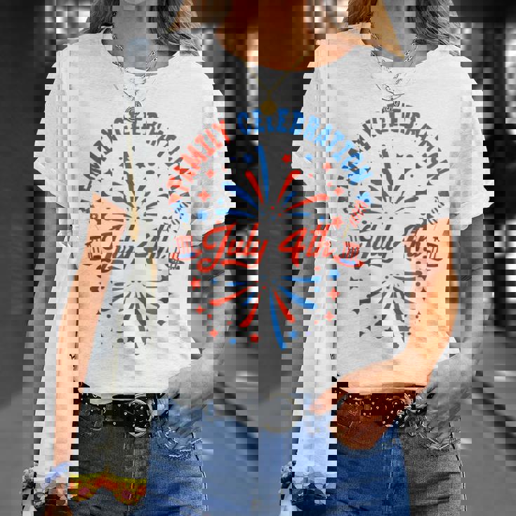 7月4日 家族祝 2024 おそろい ファミリー レトロ Tシャツ 彼女への贈り物