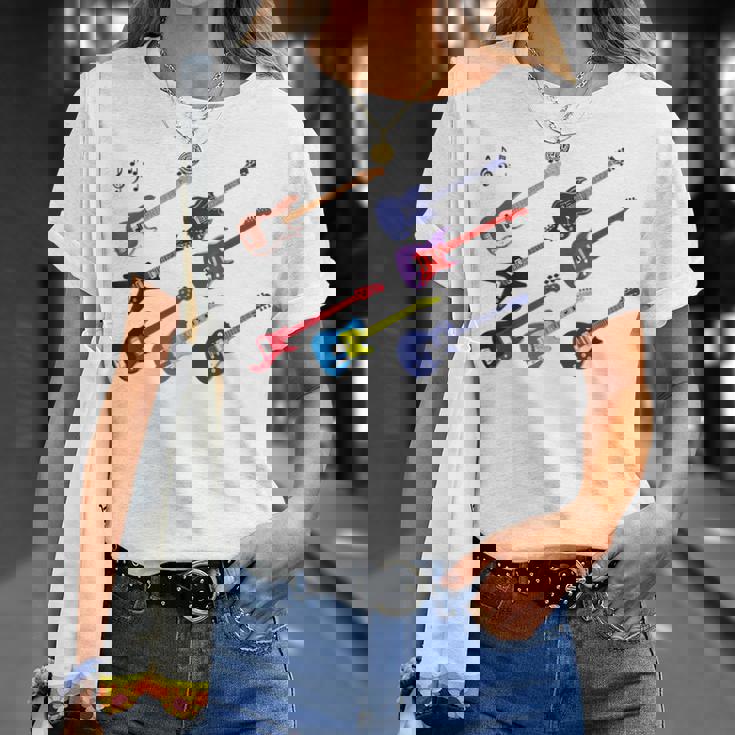 All Guitars Matters-エレキギターブルースジャズファンクロック Tシャツ 彼女への贈り物