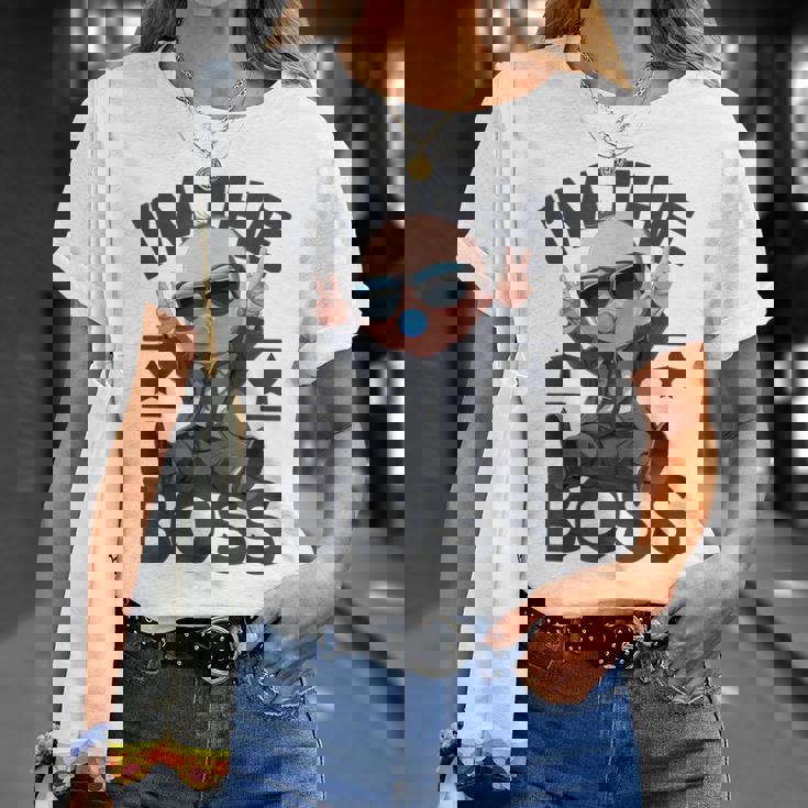 Baby Boss I'm The Boss レトロ Like A Boss キッズ Tシャツ 彼女への贈り物