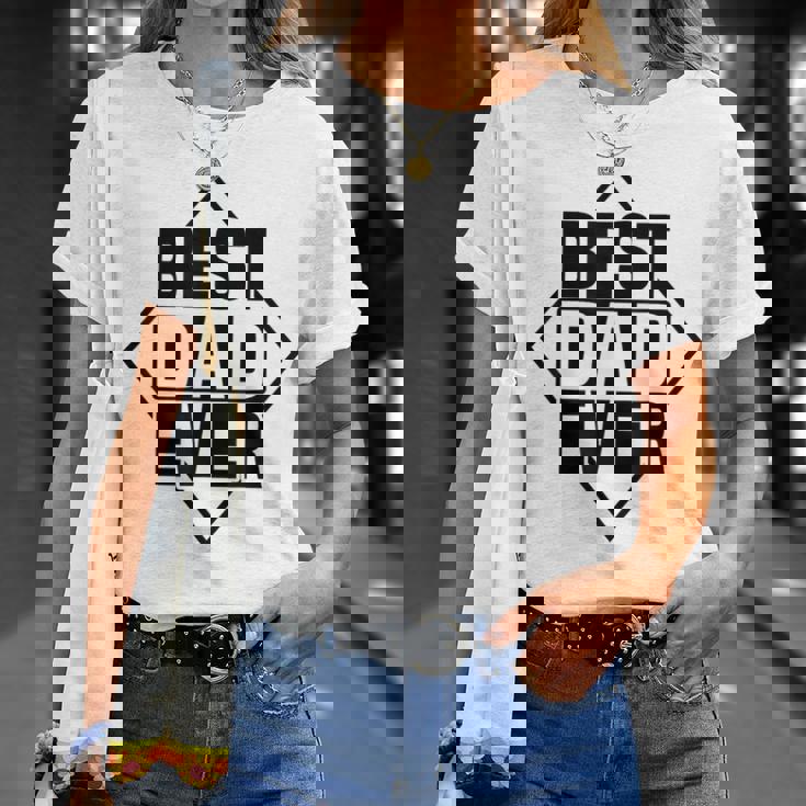 Best Dad Ever 父の日 ファニー 夫 パパ メンズ パパ Tシャツ 彼女への贈り物