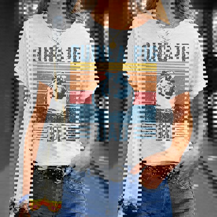 Best モルモット Dad ヴィンテージモルモット Tシャツ 彼女への贈り物