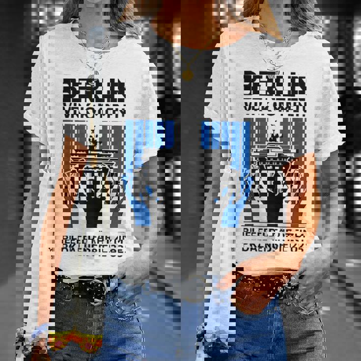 Bielefeld Berlin Pokal Endspiel Cup Final 2025 Football T-Shirt Geschenke für Sie