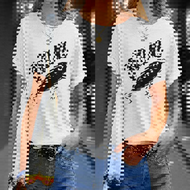 Bite Me 面白いフィッシャーマンフィッシングルアー Tシャツ 彼女への贈り物