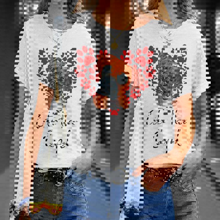 Boxer Dog Cuter Than Cupidalentines Day ボクサー犬 Tシャツ 彼女への贈り物