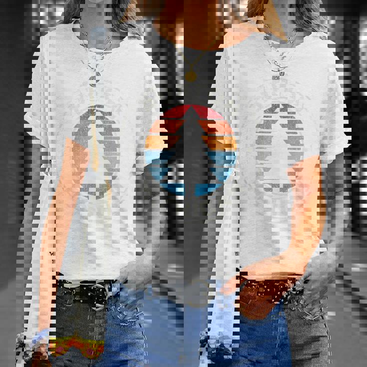 Burton Michigan Mi ヴィンテージ グラフィック レトロ 70S Tシャツ 彼女への贈り物