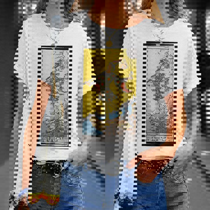 Carta Del Tarot El Loco Camiseta unisex Regalos para ella