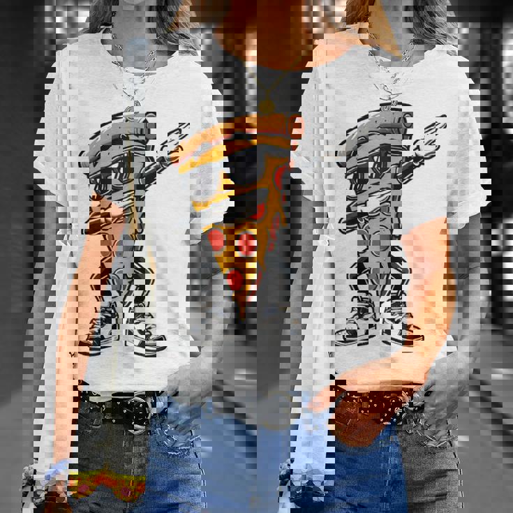 Dabbing Pizza スライス ダンス ピザ 幼児 男の子 ダンス 食通 Tシャツ 彼女への贈り物