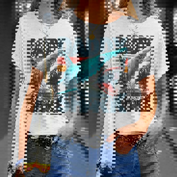 Daddyhark 父の日 家族 お父さんのお揃いの衣装 Tシャツ 彼女への贈り物