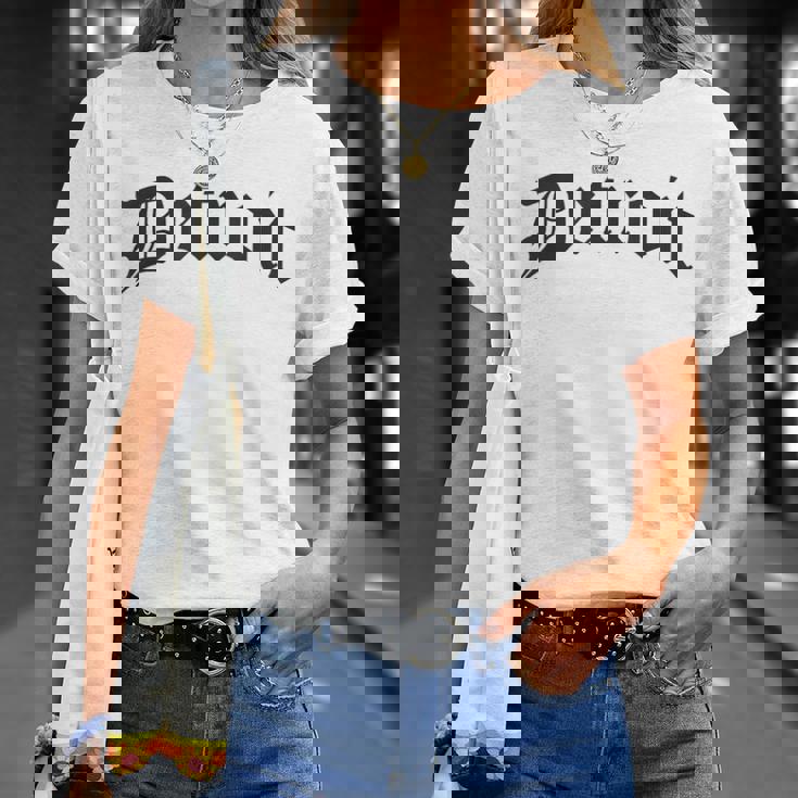 Detroit デトロイト Tシャツ 彼女への贈り物