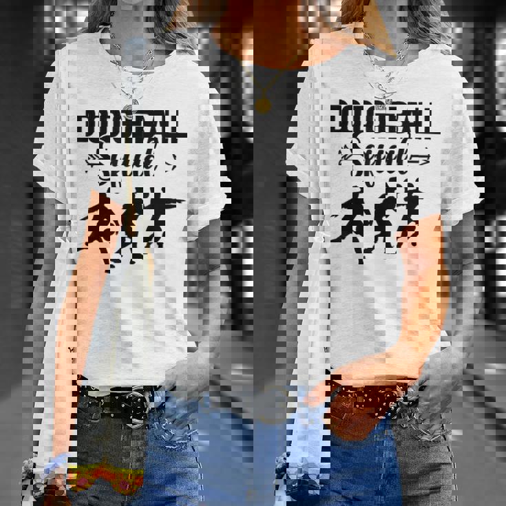 Dodgballquad Dodge Ball Game Tシャツ 彼女への贈り物