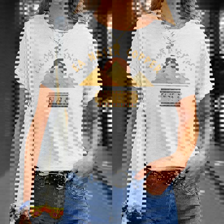 Ea Nasir Copper、エジプト ミーム、面白いエジプトの苦情 長袖tシャツ Tシャツ 彼女への贈り物