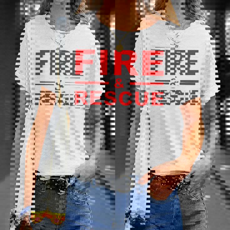 Fire Rescue 消防士 消防士 キッズ 若者 大人 男の子 女の子 Tシャツ 彼女への贈り物