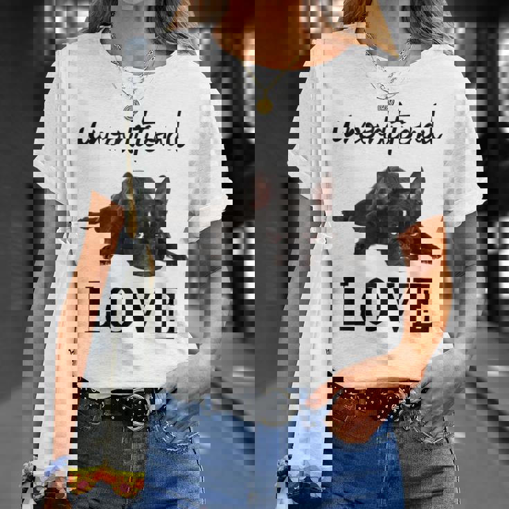 Frenchie Mum Dogへのラブフレンチブルドッグギフト Tシャツ 彼女への贈り物