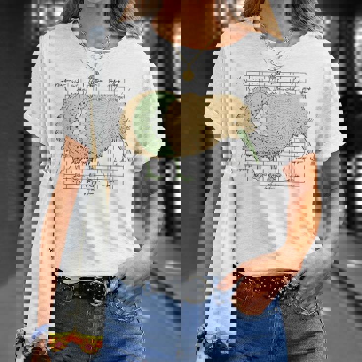 Kiwi コンポーネント カワイイ キウイ 鳥のギフト ニュージーランド 面白い Tシャツ 彼女への贈り物