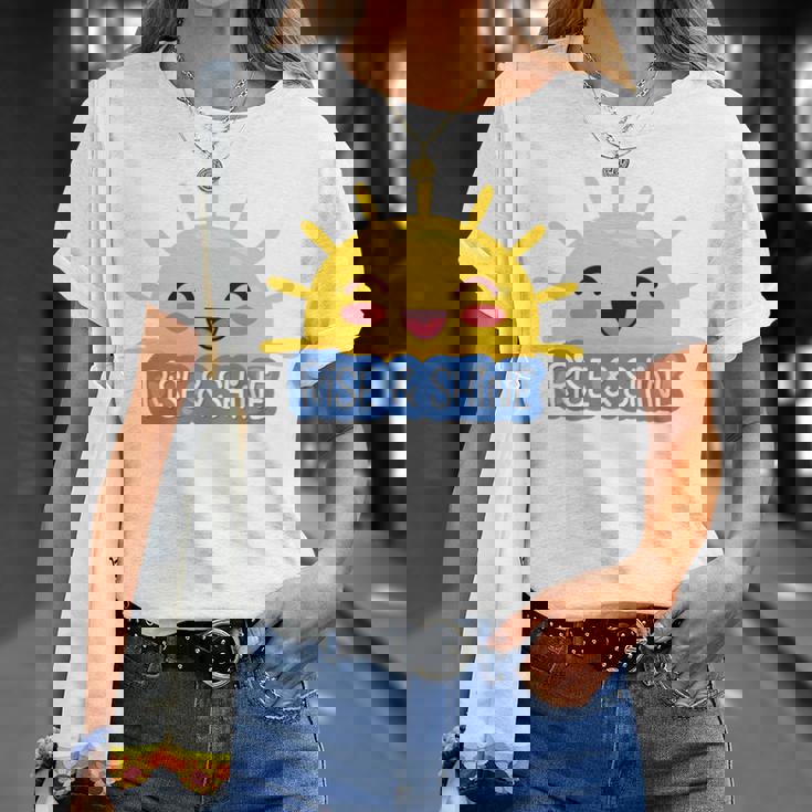 Rise Andhineummerunshine グラフィック 長袖tシャツ Tシャツ 彼女への贈り物