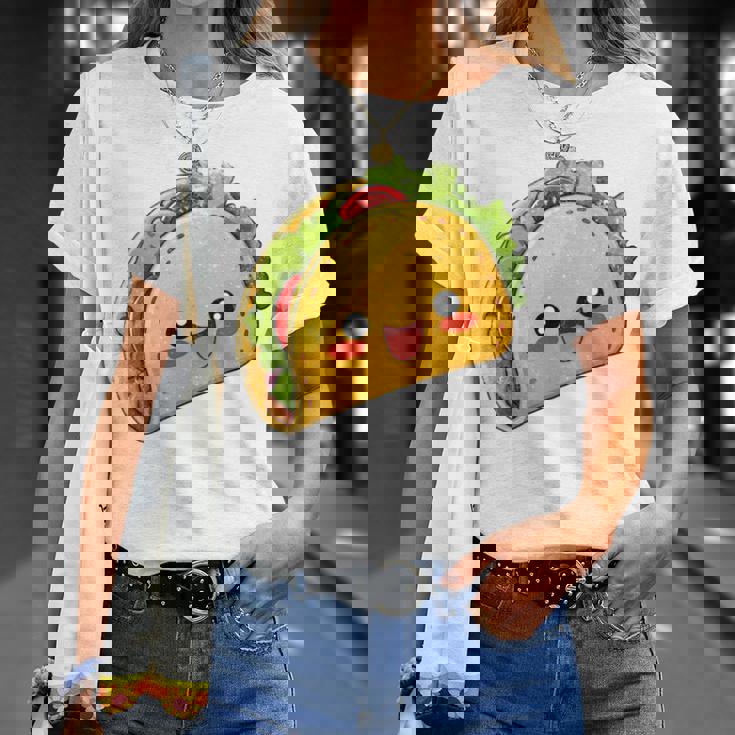 Tacoquad Kawaii Mexican Food Lover Intagetyle 長袖tシャツ Tシャツ 彼女への贈り物