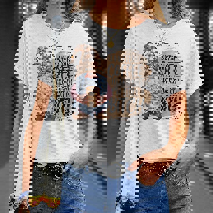 Gnome Coffee Lover I Pretend Coffee Help But I'mtill A Tシャツ 彼女への贈り物