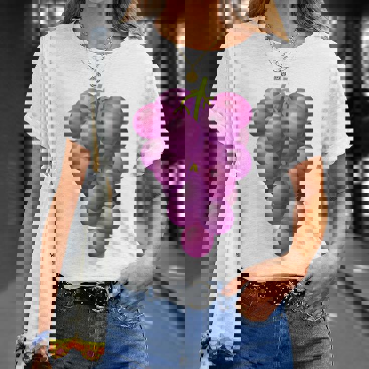 Grapes 葡萄 コスチューム シャツ Tシャツ 彼女への贈り物