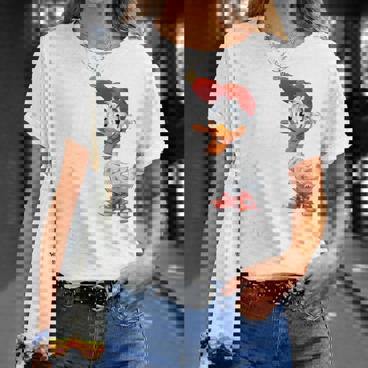 Groovige 年金ダック 年金受給者r ダック おかしな退職年金 Tシャツ 彼女への贈り物