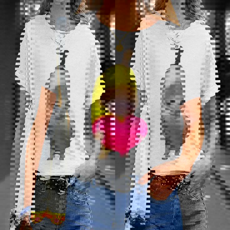 Happy Banana Cat Tシャツ 彼女への贈り物