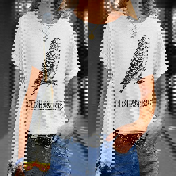 Hello Humans Tシャツ 彼女への贈り物