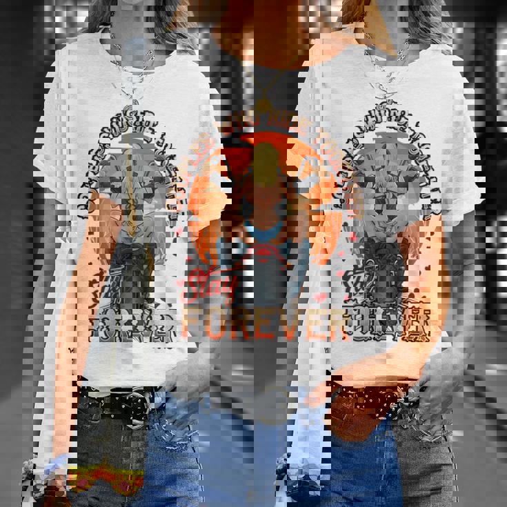 Hot Motorcycle Coupleexy Biker Chick Rider Back Print Tシャツ 彼女への贈り物