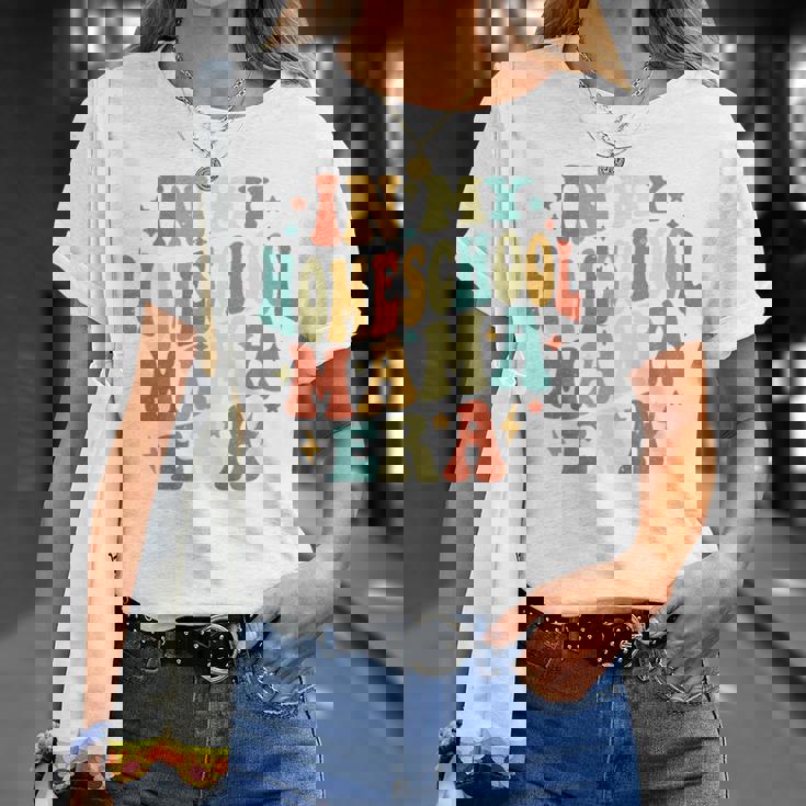 In My Homesschool ママ時代 おかしな新学期 ママ先生 長袖tシャツ Tシャツ 彼女への贈り物