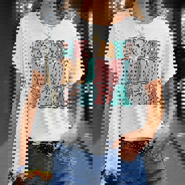 In My Mimi Era Groovy Leopardmile Face New Grandma Grandma 長袖tシャツ Tシャツ 彼女への贈り物