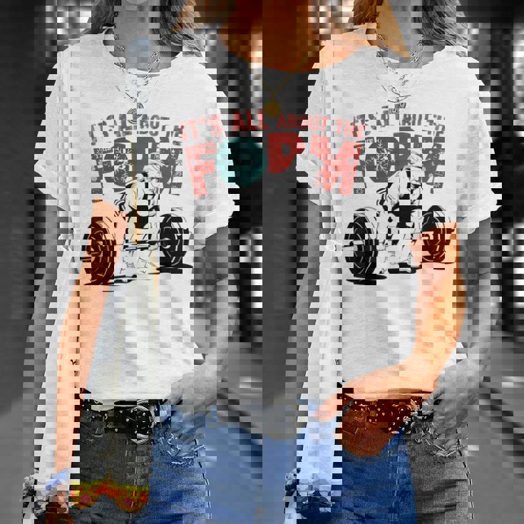 It's All About The Form デッドリフティング トランプ ワークアウト ジム 面白い Tシャツ 彼女への贈り物