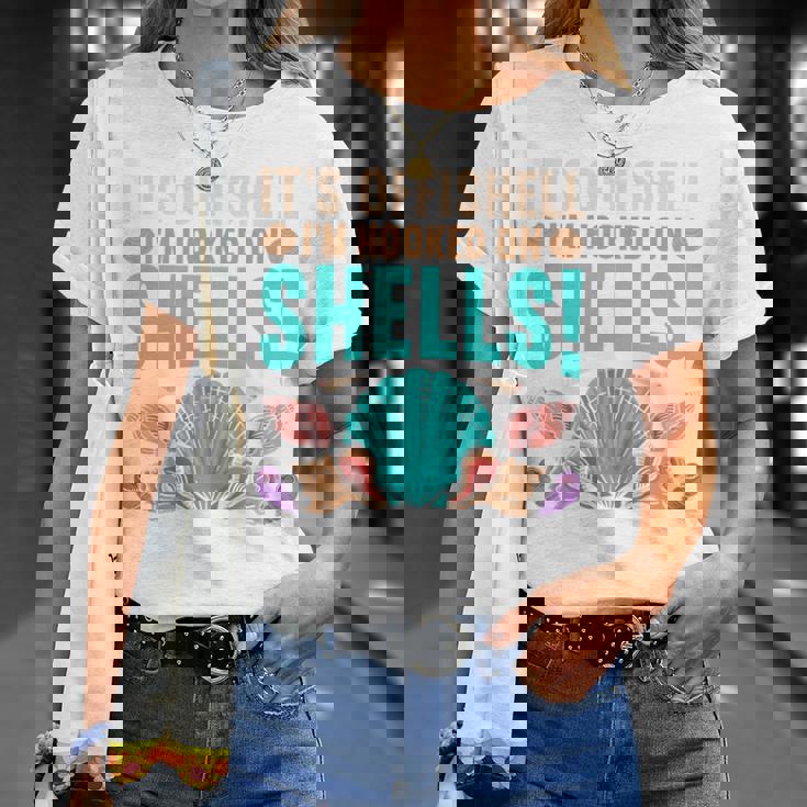 Its Offishell Im Hooked Onhells -Hell Collecting 長袖tシャツ Tシャツ 彼女への贈り物