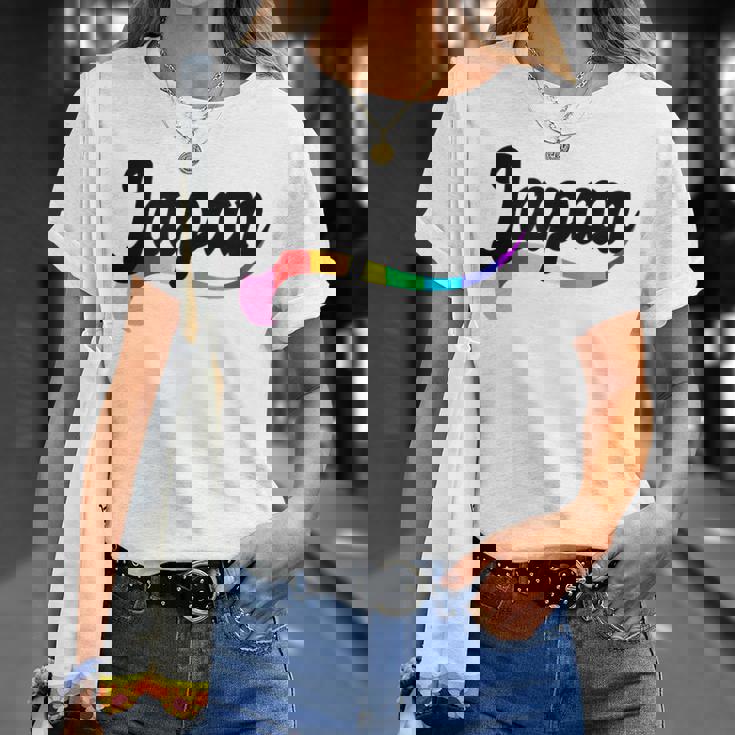 Japan ゲイ プライド Lgbtqi クィア 愛 東京 日本 ニッポン Tシャツ 彼女への贈り物