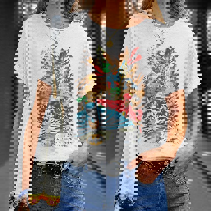 Justice Leaguetarburst T-Shirt Geschenke für Sie