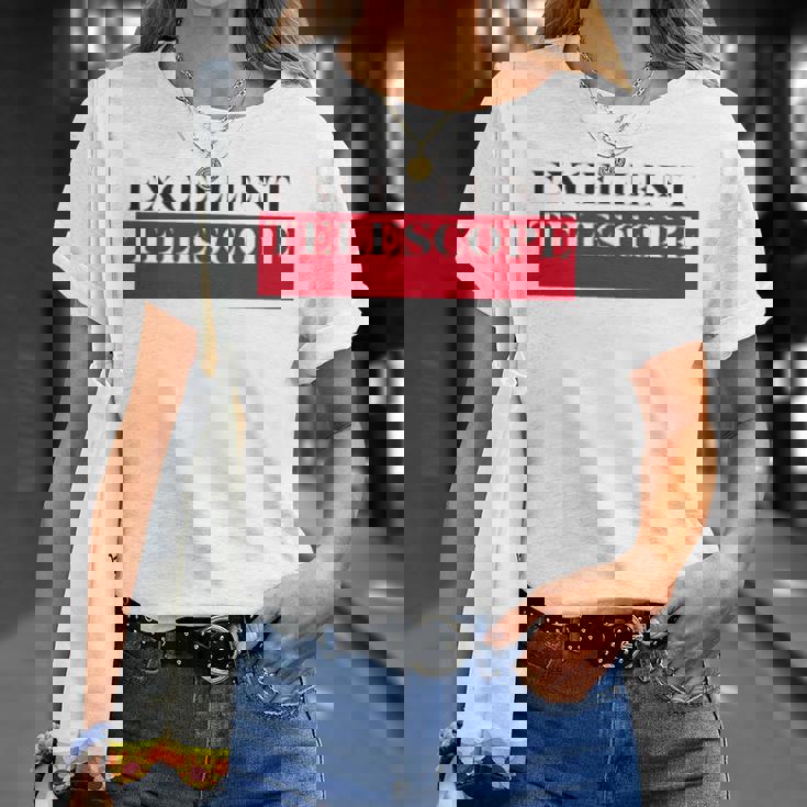 Kenko エクセレントテレスコープ 90年代復刻デザイン 両面デザイン淡色ボディ Tシャツ 彼女への贈り物