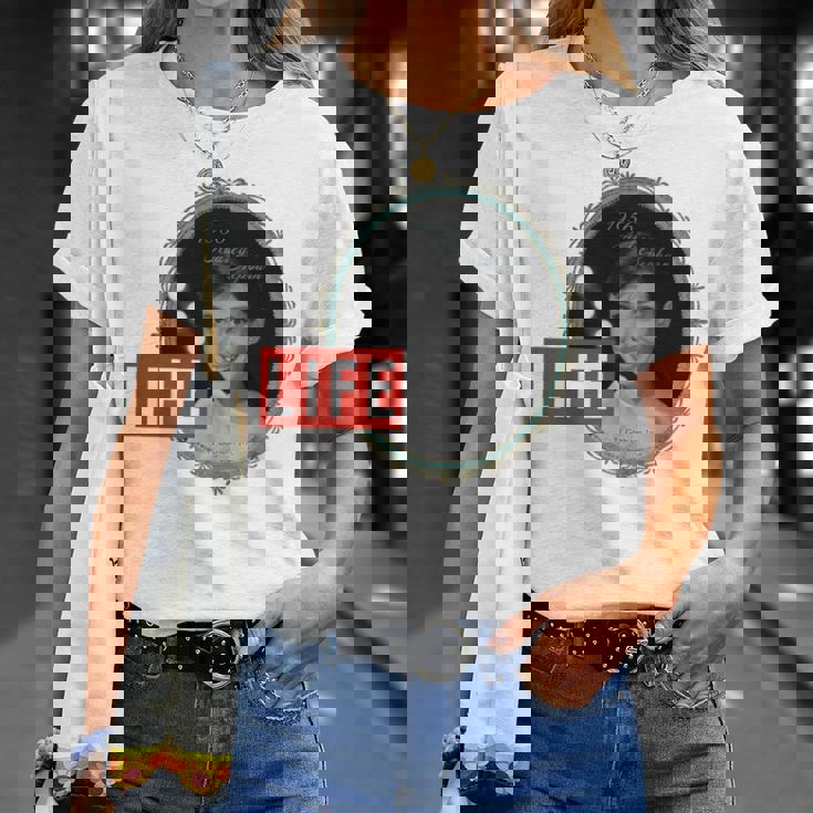 Life Picture Collection オードリーヘップバーン_ 02 長袖tシャツ Tシャツ 彼女への贈り物