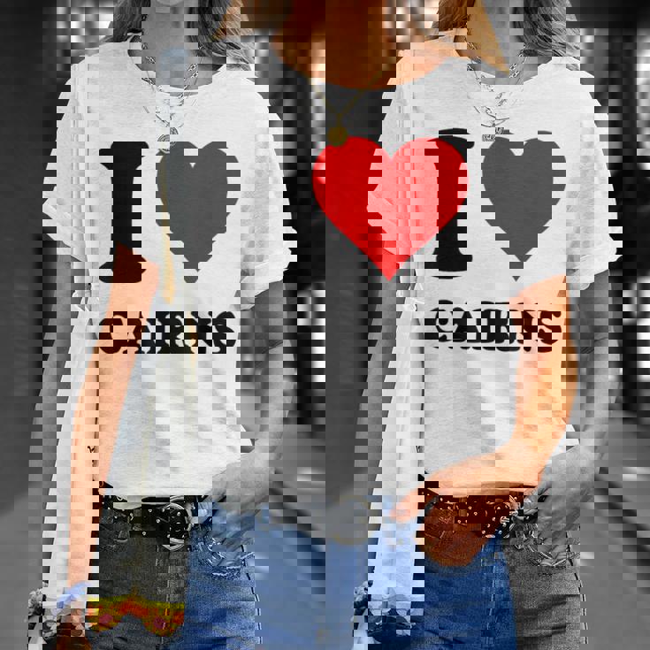 I Love Cairns Tシャツ 彼女への贈り物