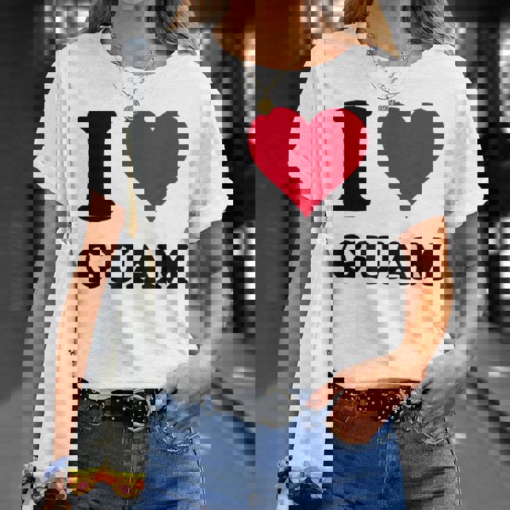 I Love Guam Tシャツ 彼女への贈り物