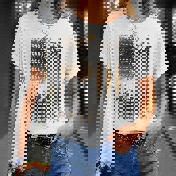 I Love Guns ブラックライフルコーヒー メンズ レディース バックデザイン Tシャツ 彼女への贈り物